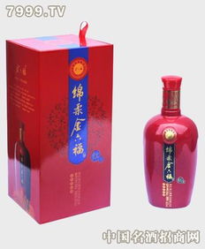 50度锦柔金六福红瓷浓香型白酒500ml产品属于酒类中的什么分类