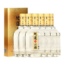 地道云南兼香型白酒精品52度礼盒460ML 6盒